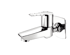 2 in 1 Bib Cock with Wall Flange
